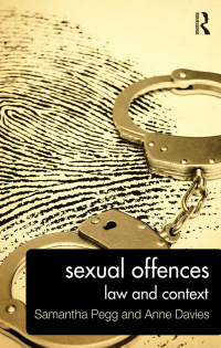 صورة الغلاف: Sexual Offences 1st edition 9781138806078