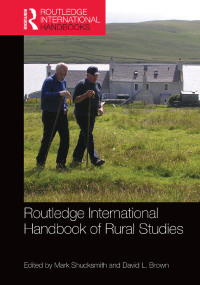 Omslagafbeelding: Routledge International Handbook of Rural Studies 1st edition 9781138804371