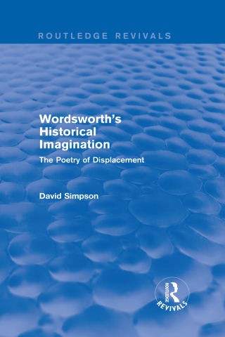 Cover image: Wordsworth's Historical Imagination (Routledge Revivals) 1st edition 9781138804142