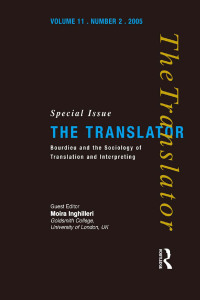 Imagen de portada: Bourdieu and the Sociology of Translation and Interpreting 1st edition 9781900650861