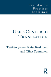 Cover image: User-Centered Translation 1st edition 9781138795495