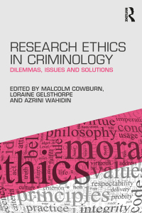 Cover image: Research Ethics in Criminology 1st edition 9781138803695