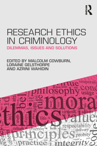 Imagen de portada: Research Ethics in Criminology 1st edition 9781138803695