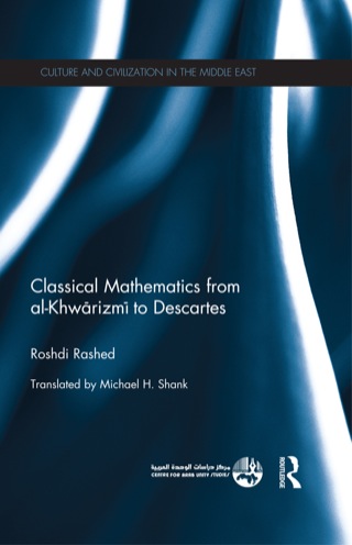 Titelbild: Classical Mathematics from Al-Khwarizmi to Descartes 1st edition 9780367867614