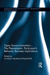 Imagen de portada: Open Source Innovation 1st edition 9781138802025
