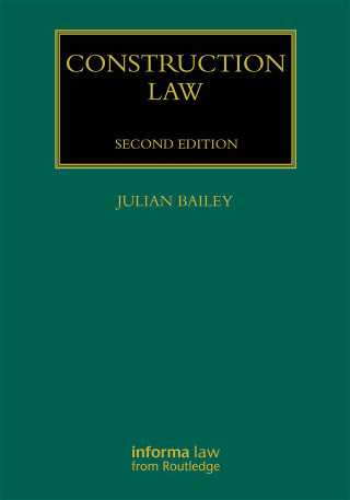 Imagen de portada: Construction Law 2nd edition 9781138800427