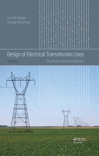 Imagen de portada: Design of Electrical Transmission Lines 1st edition 9781138000919