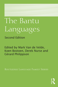 Cover image: The Bantu Languages 2nd edition 9781032401669