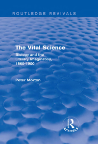 Cover image: The Vital Science (Routledge Revivals) 1st edition 9781138799240