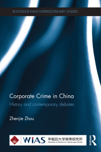 Omslagafbeelding: Corporate Crime in China 1st edition 9781138056176