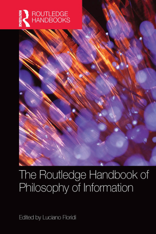 Cover image: The Routledge Handbook of Philosophy of Information 1st edition 9781138796935