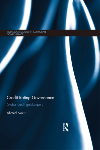 Cover image: Credit Rating Governance 1st edition 9780367870393