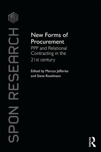 Imagen de portada: New Forms of Procurement 1st edition 9781138796126