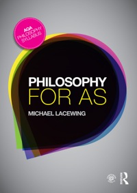 صورة الغلاف: Philosophy for AS 1st edition 9781138793934