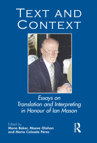Cover image: Text and Context 1st edition 9781905763252