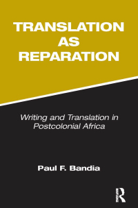 Cover image: Translation as Reparation 1st edition 9781138177451