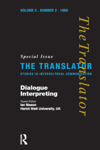 Imagen de portada: Dialogue Interpreting 1st edition 9781900650212