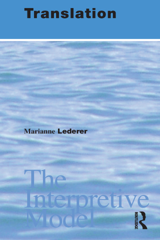Imagen de portada: Translation 1st edition 9781138150294