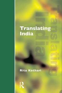 Imagen de portada: Translating India 1st edition 9781900650625