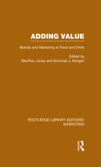 صورة الغلاف: Adding Value (RLE Marketing) 1st edition 9781138793668