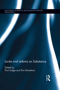 Cover image: Locke and Leibniz on Substance 1st edition 9781138791978