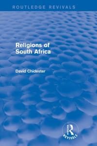 Titelbild: Religions of South Africa (Routledge Revivals) 1st edition 9781138791206