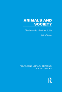 Imagen de portada: Animals and Society 1st edition 9781138963580