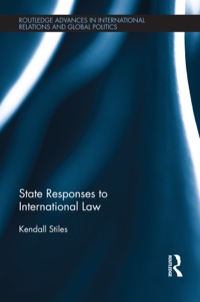 Immagine di copertina: State Responses to International Law 1st edition 9781138790797