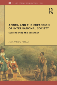 Omslagafbeelding: Africa and the Expansion of International Society 1st edition 9780415662000
