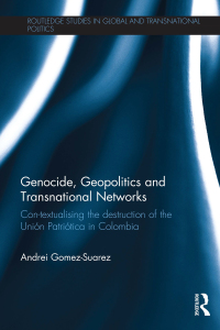 表紙画像: Genocide, Geopolitics and Transnational Networks 1st edition 9781138789166