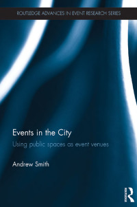 Imagen de portada: Events in the City 1st edition 9781138559097