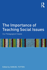 Cover image: The Importance of Teaching Social Issues 1st edition 9781138788527