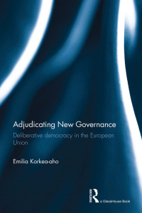 Titelbild: Adjudicating New Governance 1st edition 9781138241510