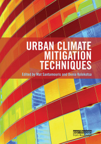 Cover image: Urban Climate Mitigation Techniques 1st edition 9780367669980