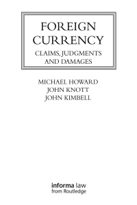 صورة الغلاف: Foreign Currency 1st edition 9781843118138