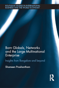 Imagen de portada: Born Globals, Networks, and the Large Multinational Enterprise 1st edition 9781138062580