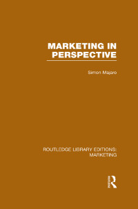 Cover image: Marketing in Perspective (RLE Marketing) 1st edition 9781138787636