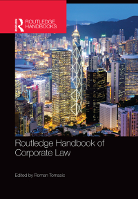 Cover image: Routledge Handbook of Corporate Law 1st edition 9781138786899