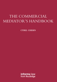 Imagen de portada: The Commercial Mediator's Handbook 1st edition 9781138129788