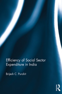 Immagine di copertina: Efficiency of Social Sector Expenditure in India 1st edition 9781138056121