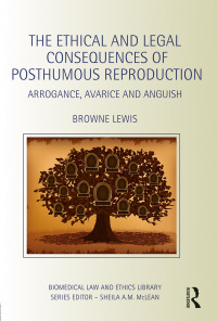 Imagen de portada: The Ethical and Legal Consequences of Posthumous Reproduction 1st edition 9780367075637