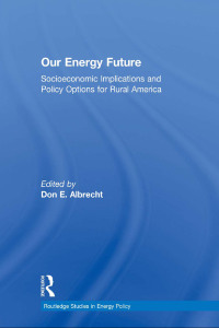 Imagen de portada: Our Energy Future 1st edition 9781138240759