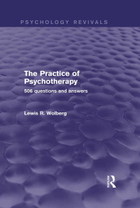 Omslagafbeelding: The Practice of Psychotherapy (Psychology Revivals) 1st edition 9781138784000