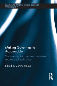 Imagen de portada: Making Governments Accountable 1st edition 9780367738327