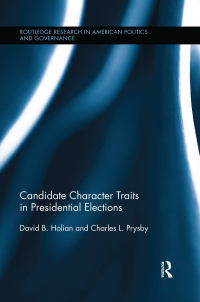 Imagen de portada: Candidate Character Traits in Presidential Elections 1st edition 9781138286177