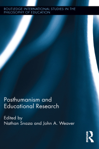 表紙画像: Posthumanism and Educational Research 1st edition 9781138286979