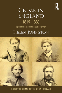 Omslagafbeelding: Crime in England 1815-1880 1st edition 9781843929543