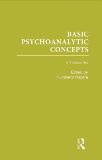 Cover image: Basic Psychoanalytic Concepts 1st edition 9781138024113