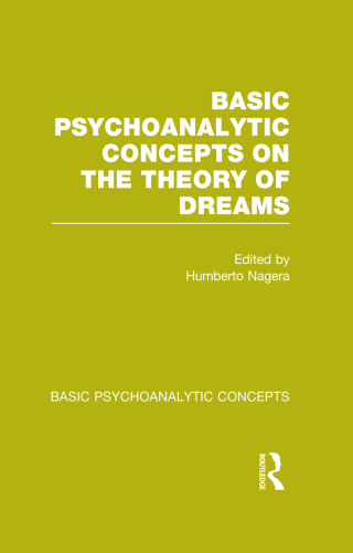 Cover image: Basic Psychoanalytic Concepts on the Theory of Dreams 1st edition 9781138776982