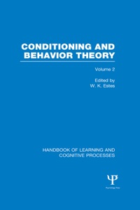 Cover image: Handbook of Learning and Cognitive Processes (Volume 2) 1st edition 9781848723900